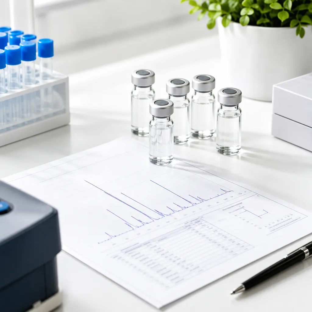 Choose options with batch-specific analytical documentation