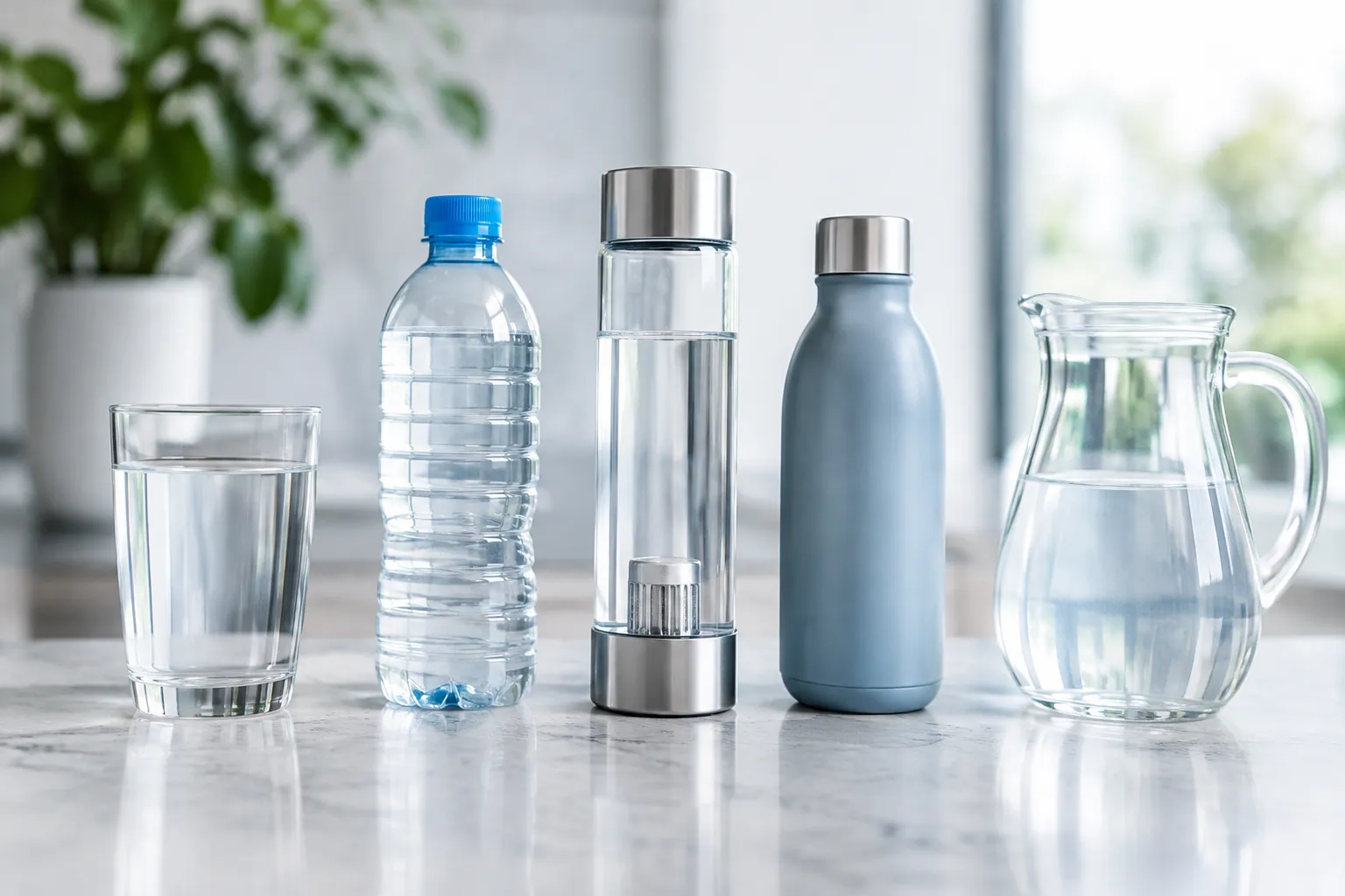 How bac water differs from other water products