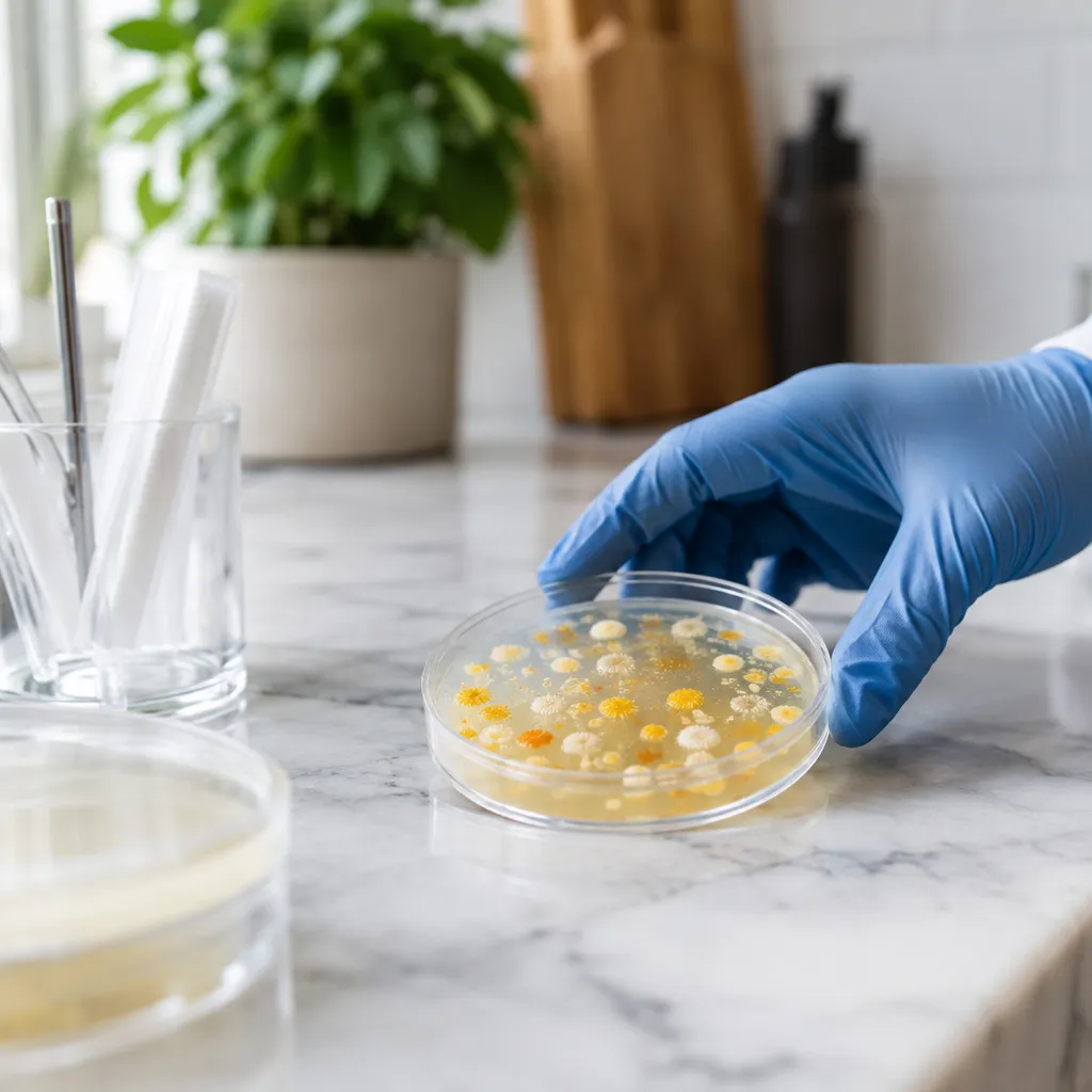 Antimicrobial peptides interact with microbes